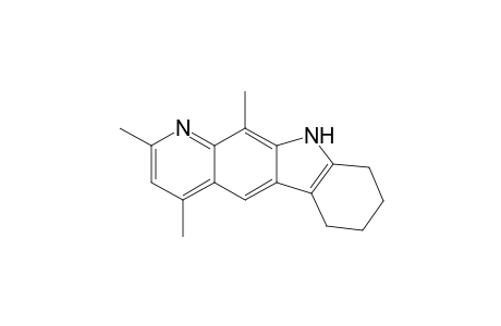 2,4,11-Trimethyl-6,7,8,9-tetrahydro-10H-pyrido[2,3-b]carbazole