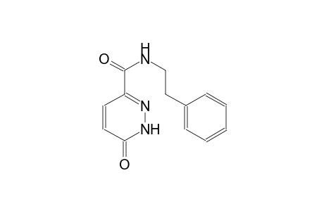 6-oxo-N-(2-phenylethyl)-1,6-dihydro-3-pyridazinecarboxamide