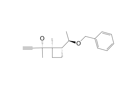 (2R)-2-[(1S,2S)-2-[(1R)-1-BENZYLOXYETHYL]-1-METHYLCYCLOBUTYL]-3-BUTYN-2-OL