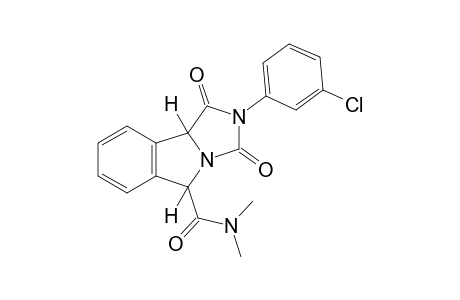 2-(m-chlorophenyl)-N,N-dimethyl-1,3-dioxo-2,3,5,9b-tetrahydro-1H-imidazo[5,1-a]isoindole-5-carboxamide