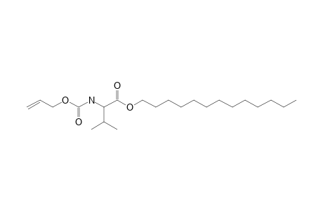 L-Valine, N-allyloxycarbonyl-, tridecyl ester