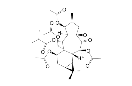 Premyrsinol-3-propanoate-5-isobutyrate - 7,13,17-Triacetate