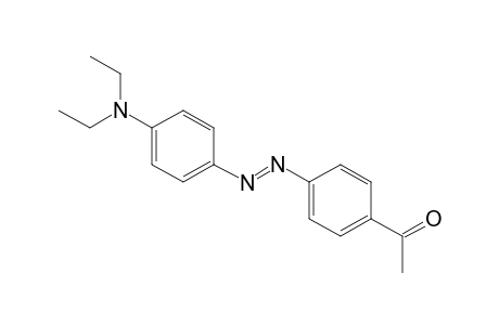 4'-[(p-diethylaminophenyl)azo]acetophenone