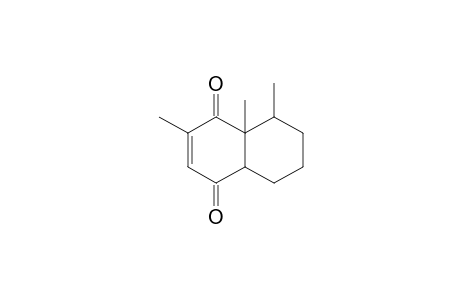 1,3,10-Trimethylbicyclo[4.4.0]dec-3-en-2,5-dione