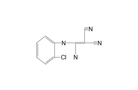 [amino(o-chloroanilino)methylene]malononitrile