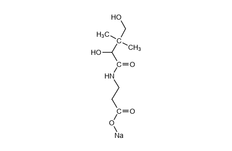 D-pantothenic acid, monosodium salt