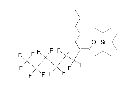 3,3,4,4,5,5,6,6,7,7,8,8,8-Tridecafluoro-2-pentyl-1-triisopropylsiloxy-1-octene isomer