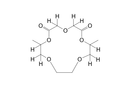 8,15-dimethyl-1,4,7,10,13-pentaoxacyclopentadecane-2,6-dione