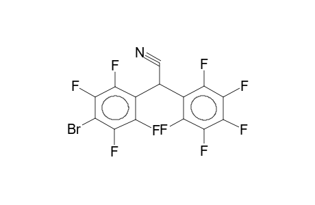 4-BROMOTETRAFLUOROPHENYL(PENTAFLUOROPHENYL)ACETONITRILE