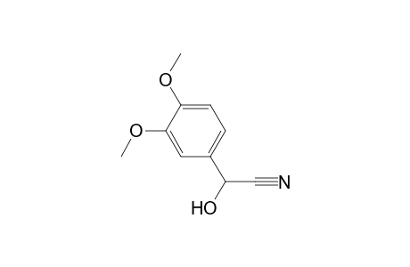 2-(3,4-dimethoxyphenyl)-2-hydroxyacetonitrile