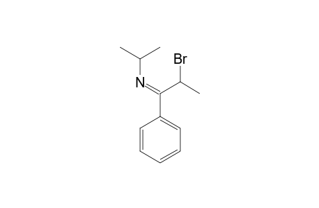 N-Isopropyl-2-bromo-1-phenylpropylimine