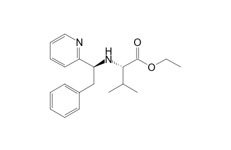 Ethyl N-[(S)-1-(2-Pyridyl)-2-phenylethyl]-(S)-valinate