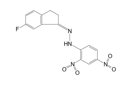 6-FLUORO-1-INDANONE, (2,4-DINITROPHENYL)HYDRAZONE