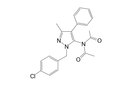 N-Acetyl-N-[1-(4-chlorobenzyl)-3-methyl-4-phenyl-1H-pyrazol-5-yl]acetamide