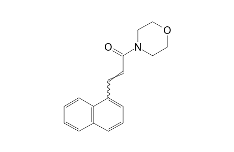 4-[3-(1-naphthyl)acryloyl]morpholine