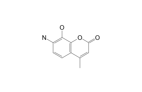 7-Amino-8-hydroxy-4-methylcoumarin