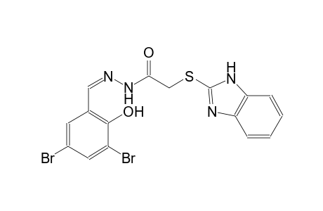 acetic acid, (1H-benzimidazol-2-ylthio)-, 2-[(Z)-(3,5-dibromo-2-hydroxyphenyl)methylidene]hydrazide