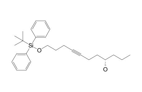 (4S)-11-(tert-butyldiphenylsilyloxy)undec-7-yn-4-ol