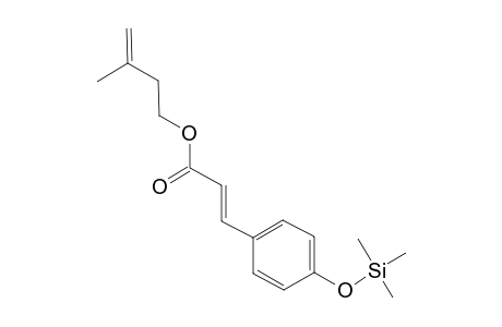 Isopentenyl (E)-p-coumarate, mono-TMS