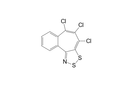 8,9,10-Trichlorobenzocyclohepta[1,2-d]-1,2,3-dithiazole