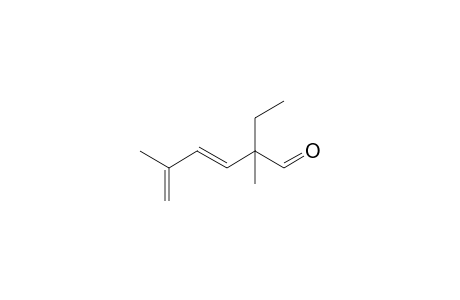 (+-)-(3E)-2,5-Dimethyl-2-ethylhexa-3,5-dienal