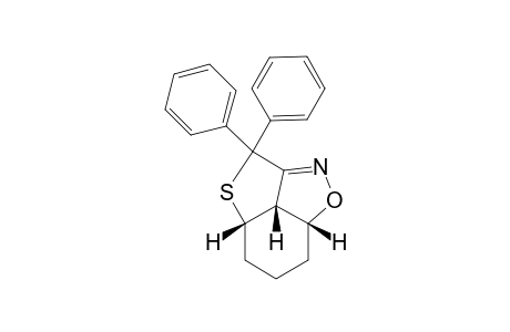 3,3-Diphenyl-5-aza-2-thia-6-oxatricyclo[5.3.1.0(4,11)]undeca-4-ene