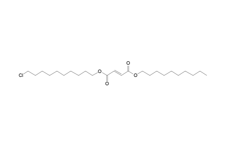 Fumaric acid, 10-chlorodecyl decyl ester