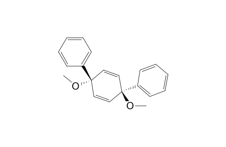 trans-3,6-Diphenyl-3,6-dimethoxycyclohexa-1,4-diene