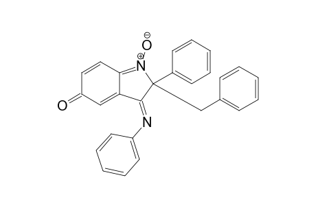 2-Benzyl-2-phenyl-3-phenylimino-5H-indol-5-one 1-oxide