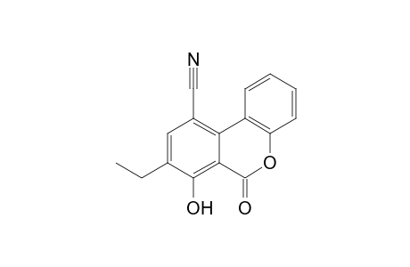 8-Ethyl-7-hydroxy-6-keto-benzo[c]chromene-10-carbonitrile