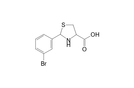 2-(3-bromophenyl)thiazolidine-4-carboxylic acid