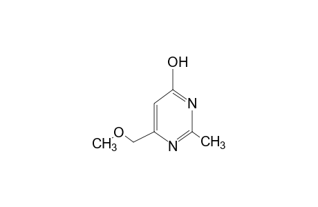 6-(methoxymethyl)-2-methyl-4-pyrimidinol