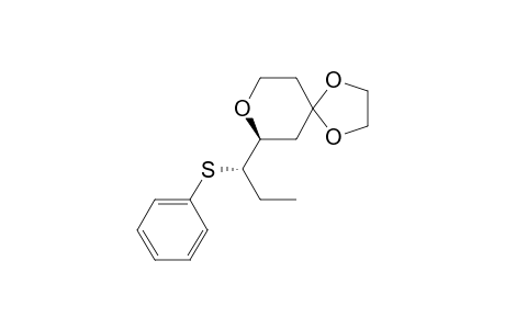 (2R*,2'S*)-7-[1-(PHENYLTHIO)-PROPYL]-1,4,8-TRIOXASPIRO-[4.5]-DECANE