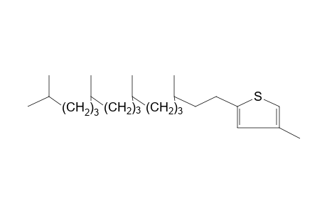 THIOPHENE, 4-METHYL-2-(3,7,11,15-TETRAMETHYLHEXADECYL)-