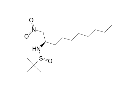 (R,RS)-N-(tert-Butylsulfinyl)-1-nitrodecan-2-amine