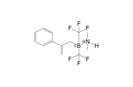 1-Propene, 3-[dimethylamine(N-B)bis(trifluoromethyl)boryl]-2-phenyl-