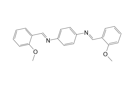 1,4-Benzenediamine, N,N'-bis[(2-methoxyphenyl)methylene]-