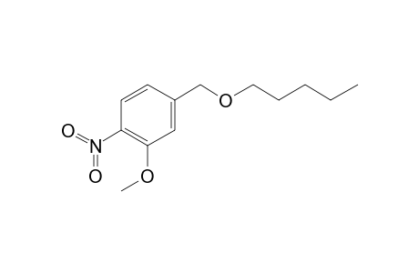 3-Methoxy-4-nitrobenzyl alcohol, N-pentyl ether