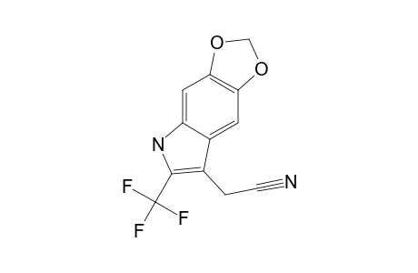 5,6-(Methylenedioxy)-2-trifluoromethylindole-3-acetonitrile