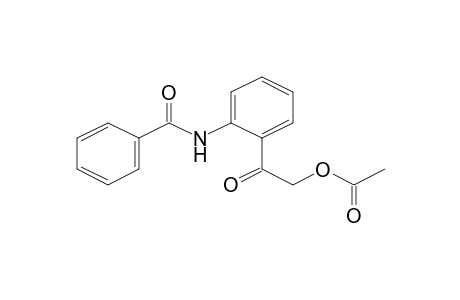 Benzamide, N-[2'-(acetoxymethylcarbonyl)phenyl]-