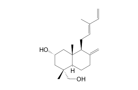 Labda-8(17),12E,14-triene-2.alpha.,18-diol