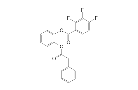 1,2-Benzenediol, o-(2,3,4-trifluorobenzoyl)-o'-(2-phenylacetyl)-