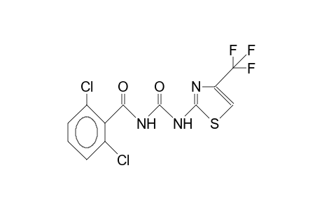 1-(2,6-Dichloro-benzoyl)-3-(4-trifluoromethyl-thiazolyl-2)-urea