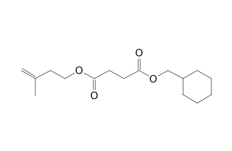 Succinic acid, cyclohexylmethyl 3-methylbut-3-en-1-yl ester