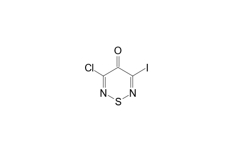 3-Chloro-5-iodo-4H-1,2,6-thiadiazin-4-one