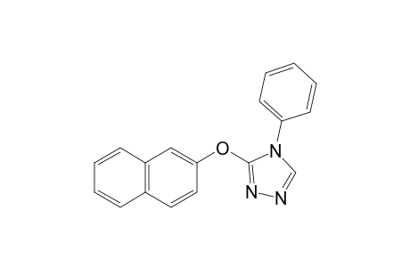 3-[(2-naphthyl)oxy-4-phenyl-4H-1,2,4-triazole