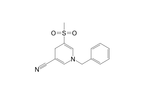 1-Benzyl-5-mesyl-1,4-dihydropyridine-3-carbonitrile