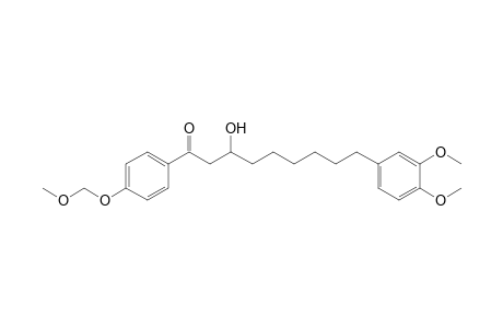 9-(3,4-Dimethoxyphenyl)-3-hydroxy-1-[4-(methoxymethoxy)phenyl]-1-nonanone