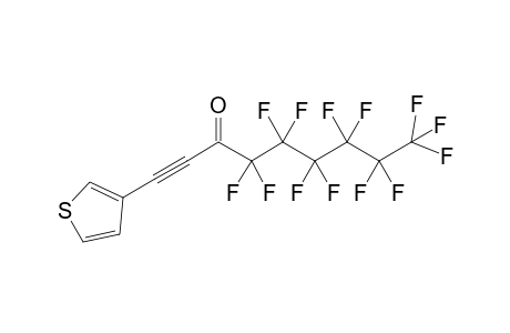 4,4,5,5,6,6,7,7,8,8,9,9,9-Tridecafluoro-1-thiophen-3-yl-non-1-yn-3-one