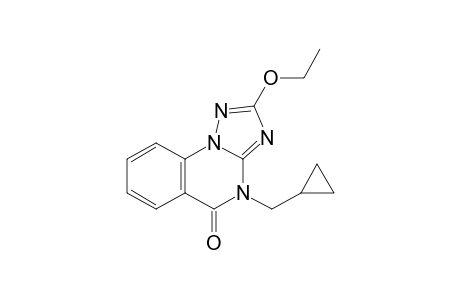 4-Cyclopropylmethyl-2-ethoxy-4H-[1,2,4]triazolo[1,5-a]quinazolin-5-one